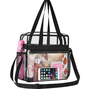 Oraben Clear Tote Bag Clear Bag Stadium Approved 12x6x12 Stadium Bag for Work, Sports Games,Gym