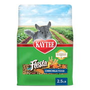 Kaytee Fiesta Chinchilla Food, Nutritious Blend, 2.5 Pounds