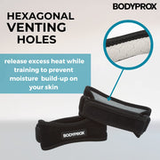 Bodyprox Patella Tendon Knee Strap 2 Pack, Knee Pain Relief Support Brace | Hiking, Soccer, Basketball, Running, Jumpers Knee, Tennis, Tendonitis, Volleyball & Squats