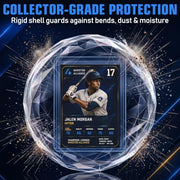 Invested Alliance 200-Pack Toploaders & Card Sleeves – 100 Crystal-Clear 35PT Top Loaders + 100 Penny Sleeves, 3x4 Hard Plastic Protectors for Trading, Baseball, Football & Sports Cards