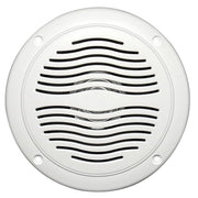 Magnadyne 5-inch Water Resistant Outdoor Speakers, Dual Cone, 25W Peak Power, Marine and RV Compatible (White)