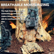 BNOSDM Reptile Soil Substrate Fluffy Small-Strand Reptile Substrate and Snake Bedding Clean Natural Terrarium Bedding for Lizards Snakes Tortoises Tarantulas