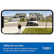 Tapo SolarCam C402 KIT 1080p Outdoor Wireless Security Camera | Battery Power with Solar, Person Detection, Subscription-Free Local Storage or Optional Cloud, Works with Alexa & Google Home
