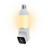WYZE Bulb Cam - 2K HD Smart Light Bulb Security Camera, E26 Socket | Color Night Vision, 800-Lumen Dimmable LED, 160° Wide View, Motion Detection & Siren, Works with Alexa & Google Assistant