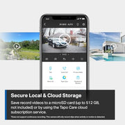 Tapo MagCam 2K+ Security Camera Wireless Outdoor, Battery Powered, C425 | 2026 Wirecutter Best Outdoor Security Camera&PCMag Editors' Choice, Subscription-Free Storage/Cloud, Person/Vehicle Detection