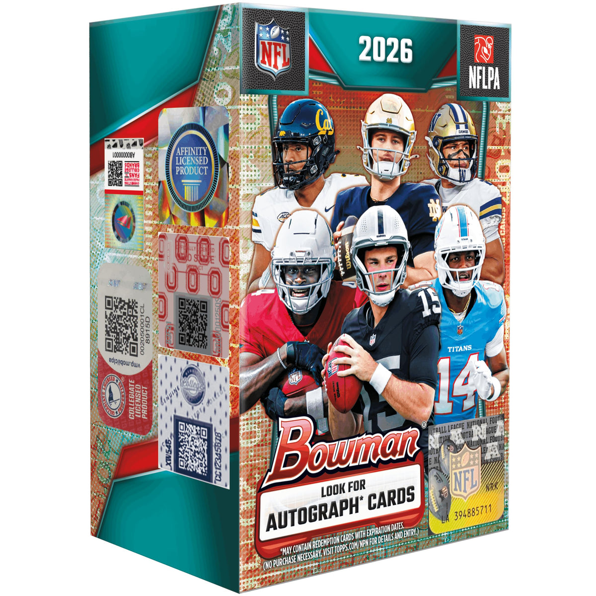2026 Bowman Football - Factory Sealed - Value Box