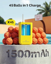 HYVOHEX Mini Electric Ball Pump with Needle for Sports Balls | Portable,Digital LED Display,Preset Auto-Stop Pressure,Fast Inflation,Replaces Manual Pump for Basketball,Soccer,Volleyball