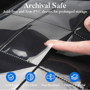 Premium 9 Pocket Card Binder for 540 Card, Fabmaker PU Trading Card Binder | Sturdy Card Collection Album, Side-Loading, Sleek Card Holder Folders for Game Cards & Sports Cards, Black