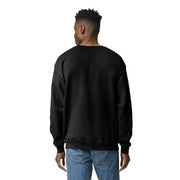 Gildan Adult Fleece Crewneck Sweatshirt, Style G18000, Multipack, Black (1-Pack), Large