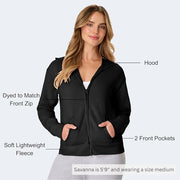 Hanes Women's EcoSmart Fleece Sweatshirt for Women, Soft Midweight - Full-Zip Hoodie, Sweatshirt, or 1/4 Zip