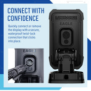 Lowrance Eagle Fish Finder, 4-to-9-inch, Sonar and C-MAP Options | 4, 5, 7 or 9-inch IPS display, Bullet, SplitShot HD or TripleShot HD transducer, C-MAP charts, features vary by model