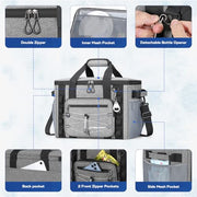 Maelstrom 30/40 Can Soft Cooler Bag, Leakproof Insulated Ice Chest | 24h Cold (With Ice), 5-Layer Insulation, Multi-Pockets ,Lightweight,Perfect For Camping, Beach, Hiking, Kayaking, Road Trips
