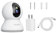 blurams Security Camera, 2K Indoor Camera 360° Pet Camera for Home Security | Motion Tracking, Dual-Band WiFi6, 2-Way Audio, IR Night Vision, Siren, Compatible with Alexa & Google Assistant