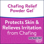 Monistat Chafing Relief Powder Gel, Long-Lasting Protection, 1.5 Oz | Protects Skin, Safe to Use Every Day, Anti-Chafing Protection for Bikini Area, Thighs & Bra Lines