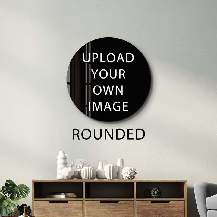 Custom Prints Rounded Shape | Glass Wall Art