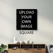 Custom Prints Square Shape | Glass Wall Art