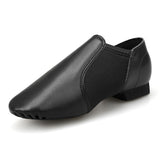 Stelle Jazz Shoes for Girls Genuine Leather Slip-On Dance Shoes