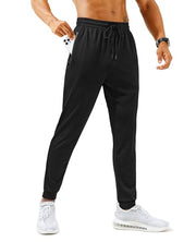 FOGFIRE Mens Sweatpants with Zipper Pockets Lightweight Athletic Joggers for Workout Running Gym Track Casual Wear