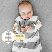 Burt's Bees Baby Infant Wearable Blanket, Organic Cotton Unisex Beekeeper - Light Weight 0.5 TOG or Medium Weight 1.5 TOG