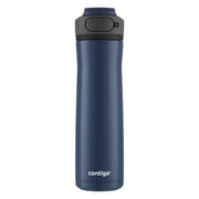 Contigo Cortland Chill 2.0 Stainless Steel Water Bottle, Blueberry, 24oz | Double-Wall Vacuum-Insulated, Keeps Cold 24 Hrs, Spill-Proof AUTOSEAL® Lid, Integrated Carry Handle