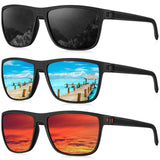 KALIYADI Polarized Sunglasses Men, Lightweight Mens Sunglasses Polarized UV Protection Driving Fishing Golf