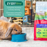 Oxbow Essentials Adult Rabbit Food, Timothy Hay Rabbit Pellets, USA, 5 lb | Bunny Food for Adult Rabbits, Made with High Fiber Oxbow Hay, Vitamins & Minerals, Uniform, Prevents Selective Feeding