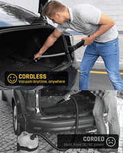 💥LAST DAY SALE 50% OFF💥Slim V8 Mate Cordless Car Vacuum High Power 13000Pa/30AW