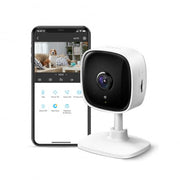Tapo 1080P Indoor Security Camera, Baby Monitor, Dog Camera, Wired, C100 | Motion Detection, 2-Way Audio, Siren, Night Vision, Cloud & SD Card Storage, Works w/Alexa & Google Home