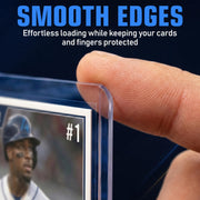 Invested Alliance 200-Pack Toploaders & Card Sleeves – 100 Crystal-Clear 35PT Top Loaders + 100 Penny Sleeves, 3x4 Hard Plastic Protectors for Trading, Baseball, Football & Sports Cards