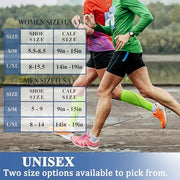 CHARMKING Compression Socks for Women & Men Circulation (3 Pairs) 15-20 mmHg is Best Support for Athletic Running Cycling