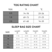 BubblePanda Rayon Made from Bamboo Sleep Sack 0-6 Months 1.0 Tog Newborn | 0-3 Months Sleep Sacks, 3-6 Months Toddler Sleeping Sack, 2-Way Zipper, Soft Baby Wearable Blanket
