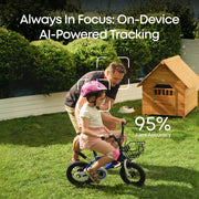 eufy Security SoloCam S340, 3K Dual-Lens Solar Security Camera | 360° Coverage, Pan & Tilt, No Blind Spots, AI Detection & Tracking, Color Night Vision, No Monthly Fee, Built-in 8GB