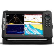 Lowrance Eagle Eye 9 Live Sonar Fish Finder with Preloaded C-MAP Charts | 9-inch IPS display, Live Forward, Live Down, CHIRP, FishReveal, included transducer