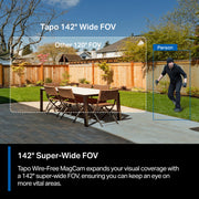 Tapo MagCam 2K+ Security Camera Wireless Outdoor, Battery Powered, C425 | 2026 Wirecutter Best Outdoor Security Camera&PCMag Editors' Choice, Subscription-Free Storage/Cloud, Person/Vehicle Detection