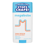 Megababe Thigh Rescue Anti-Chafe Stick | Prevents Skin Chafe & Irritation | Thighs, arms, Bra-Lines & More