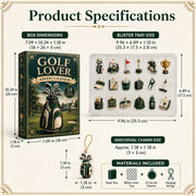 🎄⛳24-Day Golf Charm Holiday Countdown 🎁✨