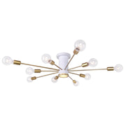 Mid-Century Flush Mount Sputnik Ceiling Light
