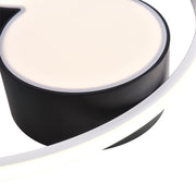 Dimmable Modern Mickey Design LED Flush Ceiling Light