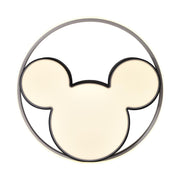Dimmable Modern Mickey Design LED Flush Ceiling Light