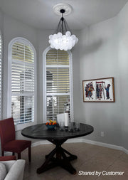 Cluster Frosted Glass Bubble Chandelier