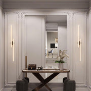 Dimmable 2-Light Long Strip Linear LED Flush Mount