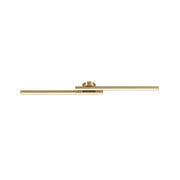 Dimmable 2-Light Long Strip Linear LED Flush Mount