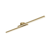 Dimmable 2-Light Long Strip Linear LED Flush Mount