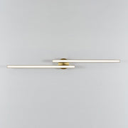 Dimmable 2-Light Long Strip Linear LED Flush Mount