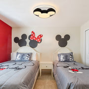 Dimmable Modern Mickey Design LED Flush Ceiling Light