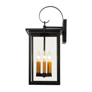 IP23 Farmhouse Square Lantern Outdoor Wall Sconce