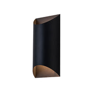 IP54 Up and Down Black Tunnel LED Outdoor Wall Lamp