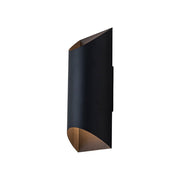 IP54 Up and Down Black Tunnel LED Outdoor Wall Lamp