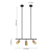 Kitchen Island Linear Pendant Track Lighting