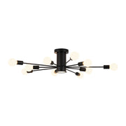 Mid-Century Flush Mount Sputnik Ceiling Light